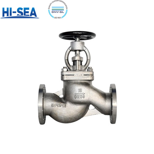 Marine Flanged Stainless Steel Globe Valve